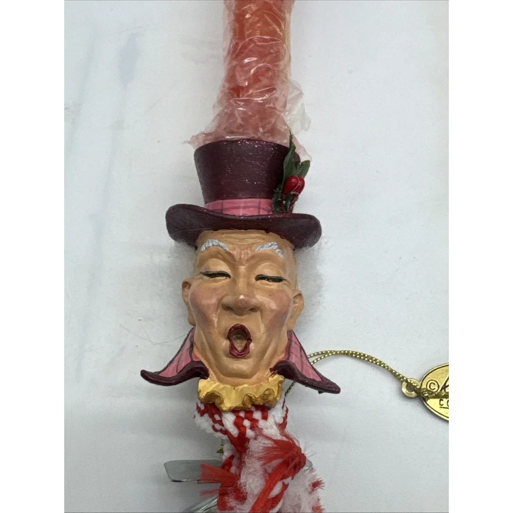 VTG R.S Krause &Co Collections‎ 6 Candle Holder Wood Christmas.